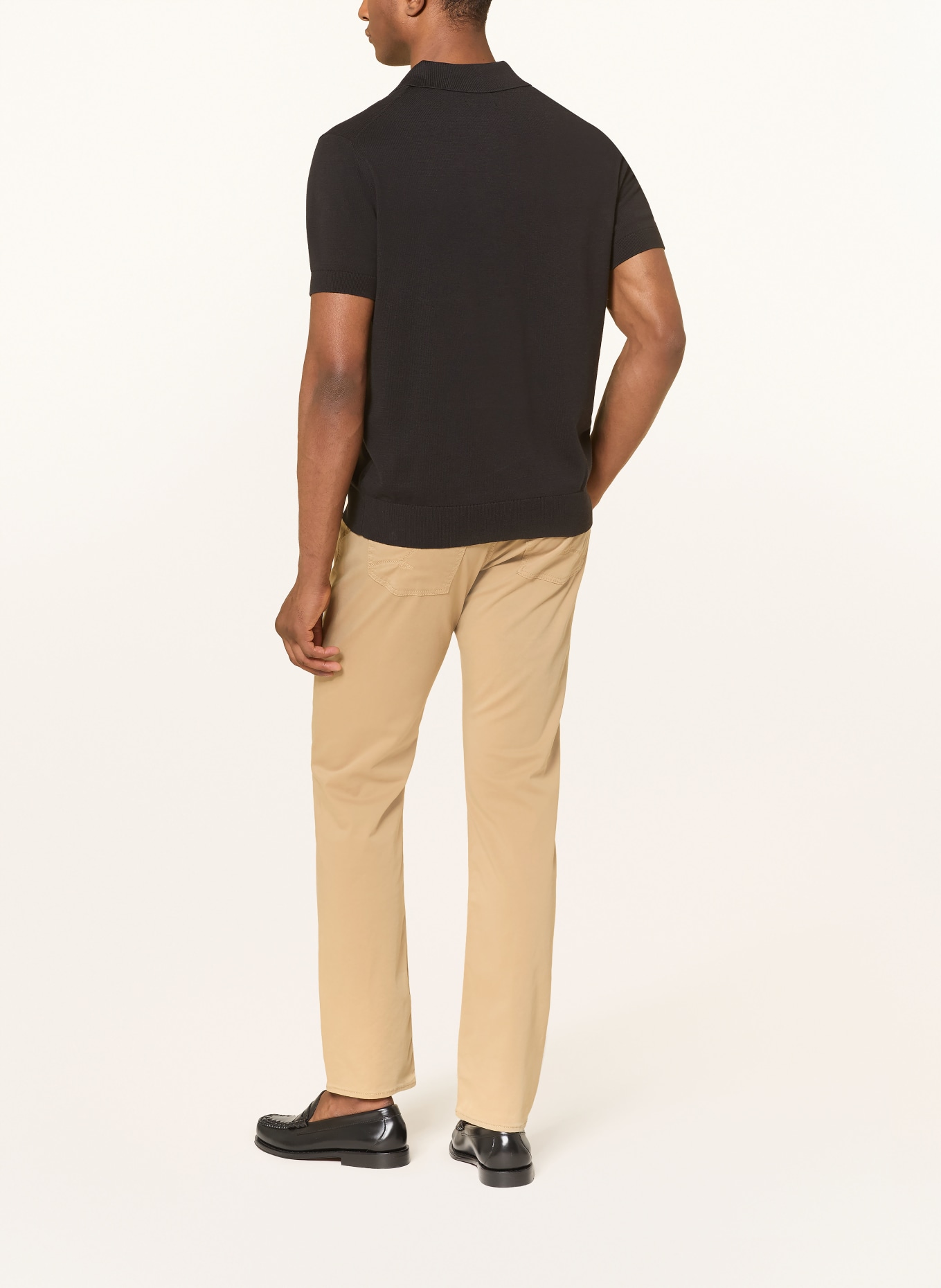 BALDESSARINI Hose Regular Fit: HELLBRAUN