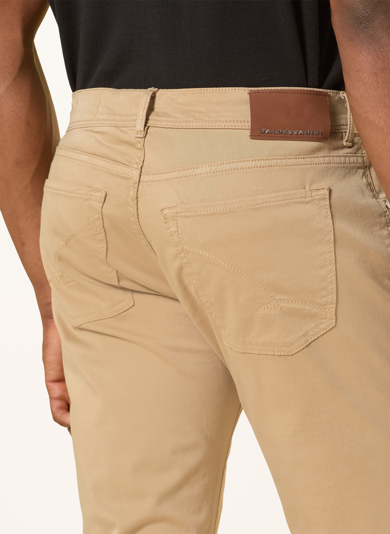 BALDESSARINI Hose Regular Fit: HELLBRAUN