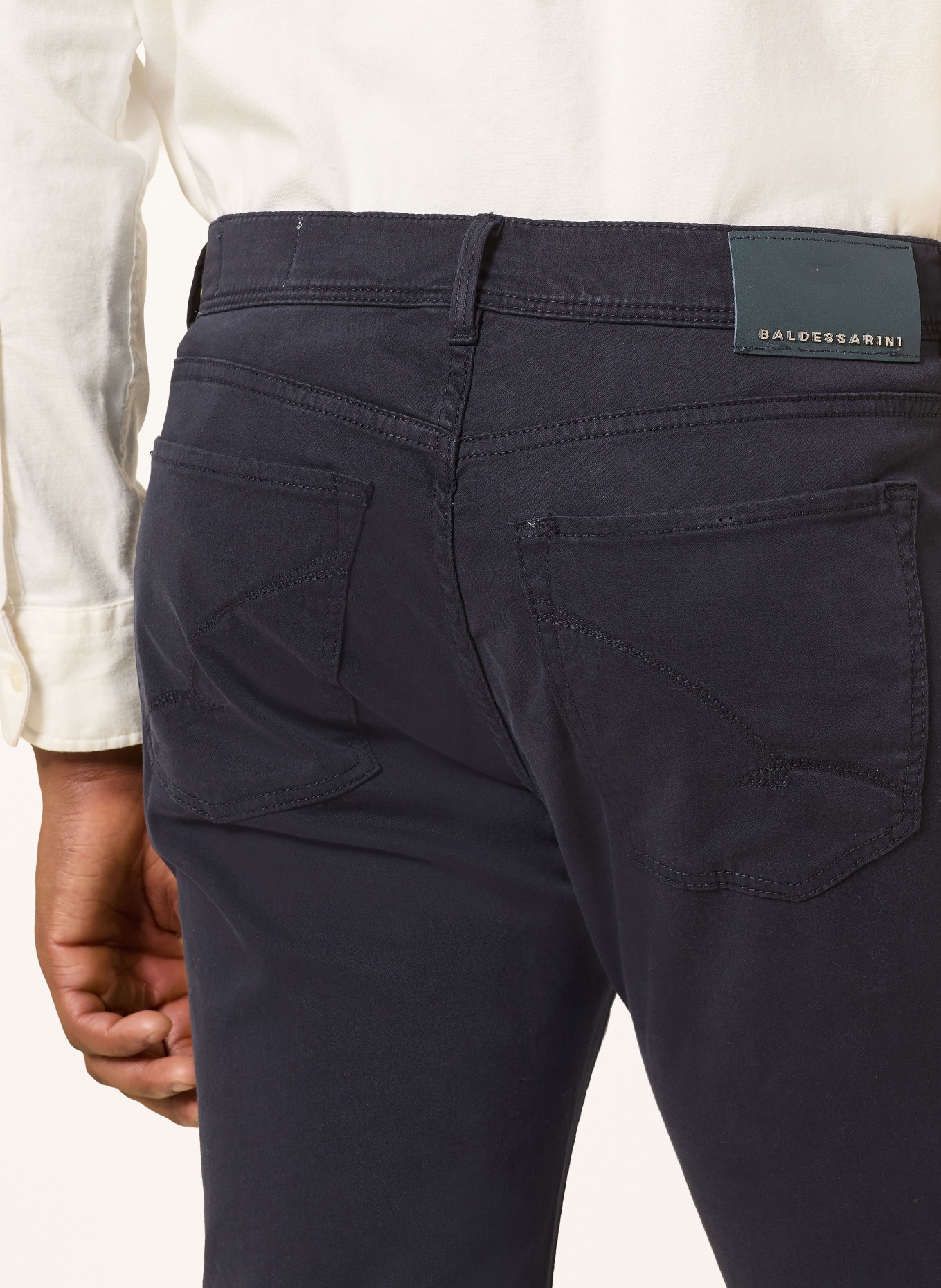 BALDESSARINI Hose Regular Fit: DUNKELBLAU