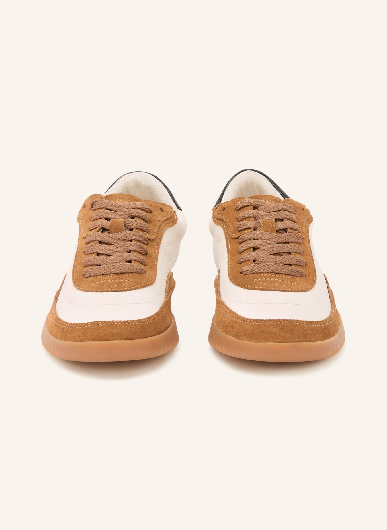 BOSS CARLYNN sneaker: CREAM / BROWN / BLACK