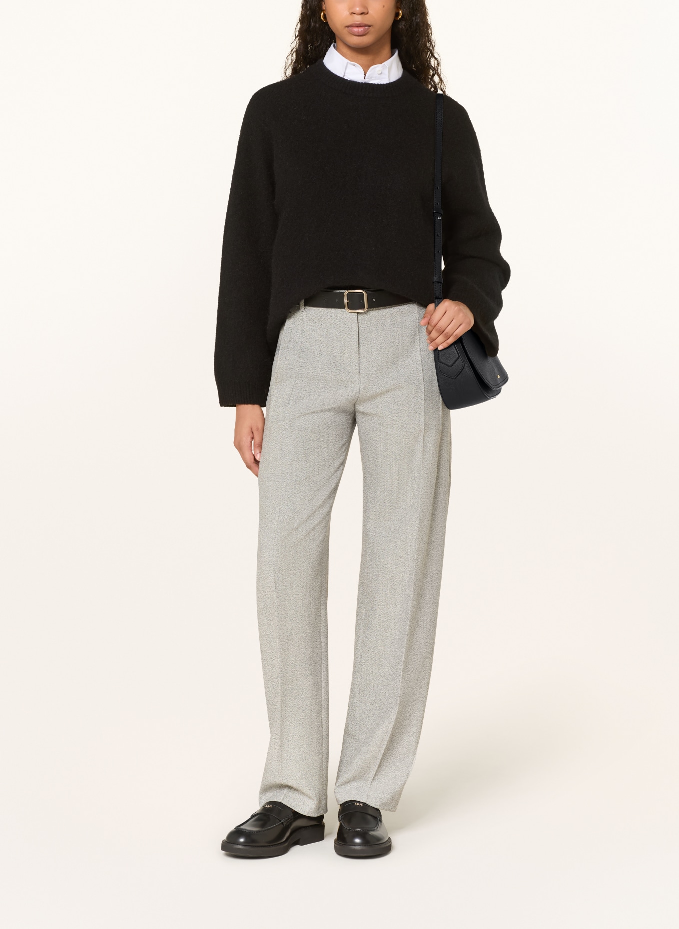 BOSS LENAH shoulder bag: BLACK