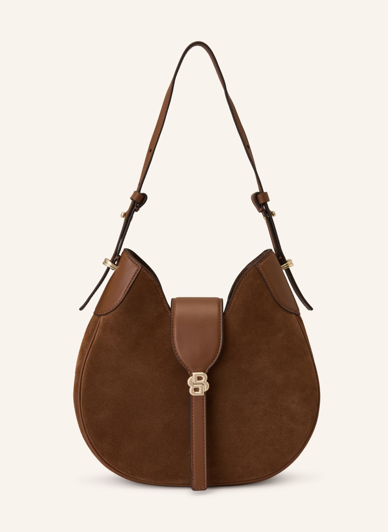 BOSS BOSS BEYOND drawstring bag: BROWN