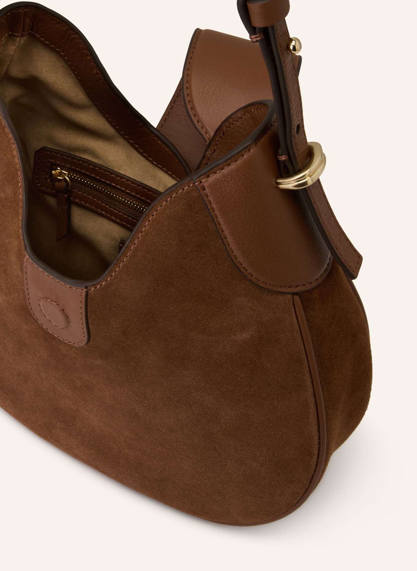 BOSS BOSS BEYOND drawstring bag: BROWN