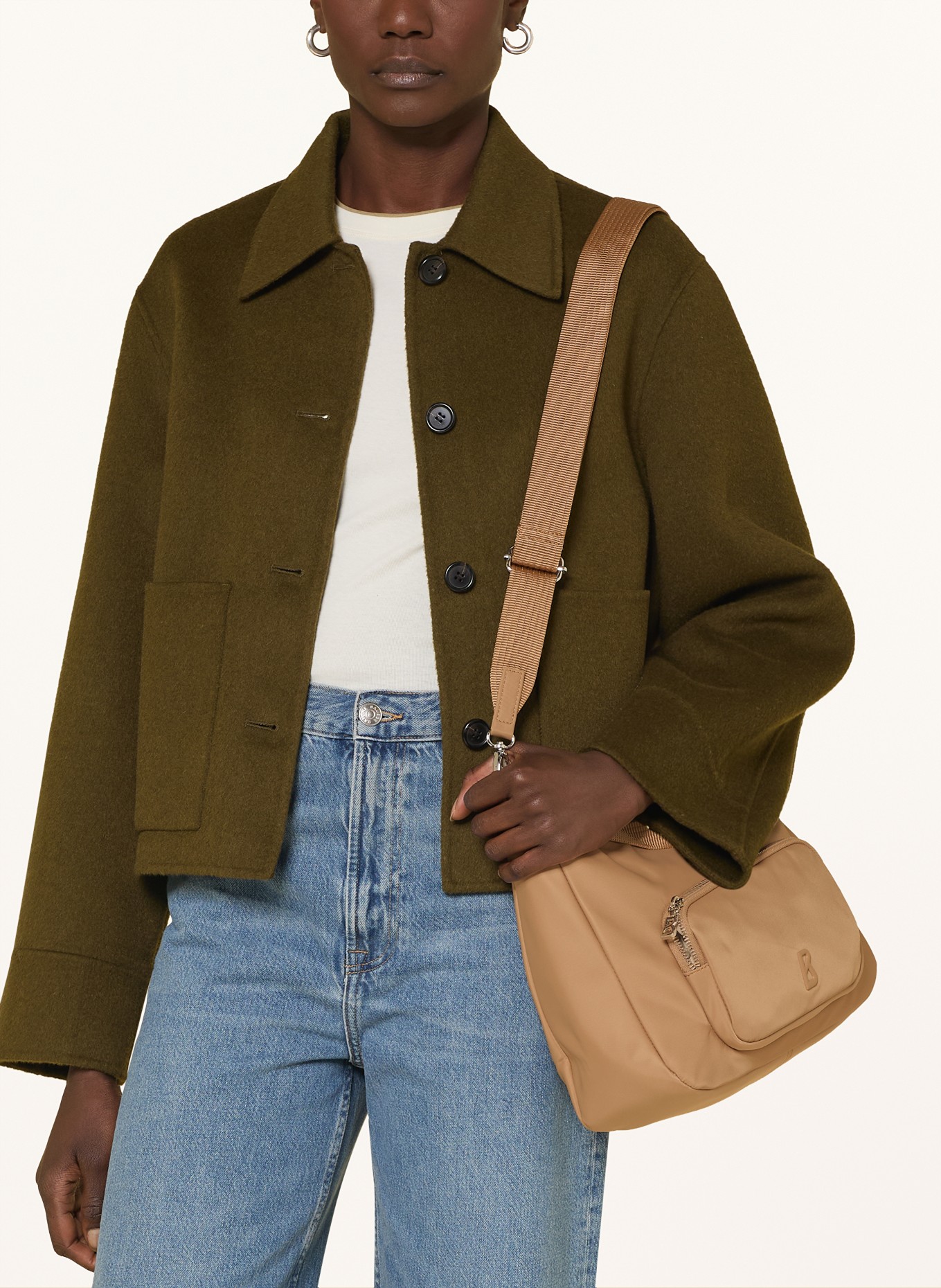 BOGNER VERBIER PLAY 1.0 PARI drawstring bag: BEIGE