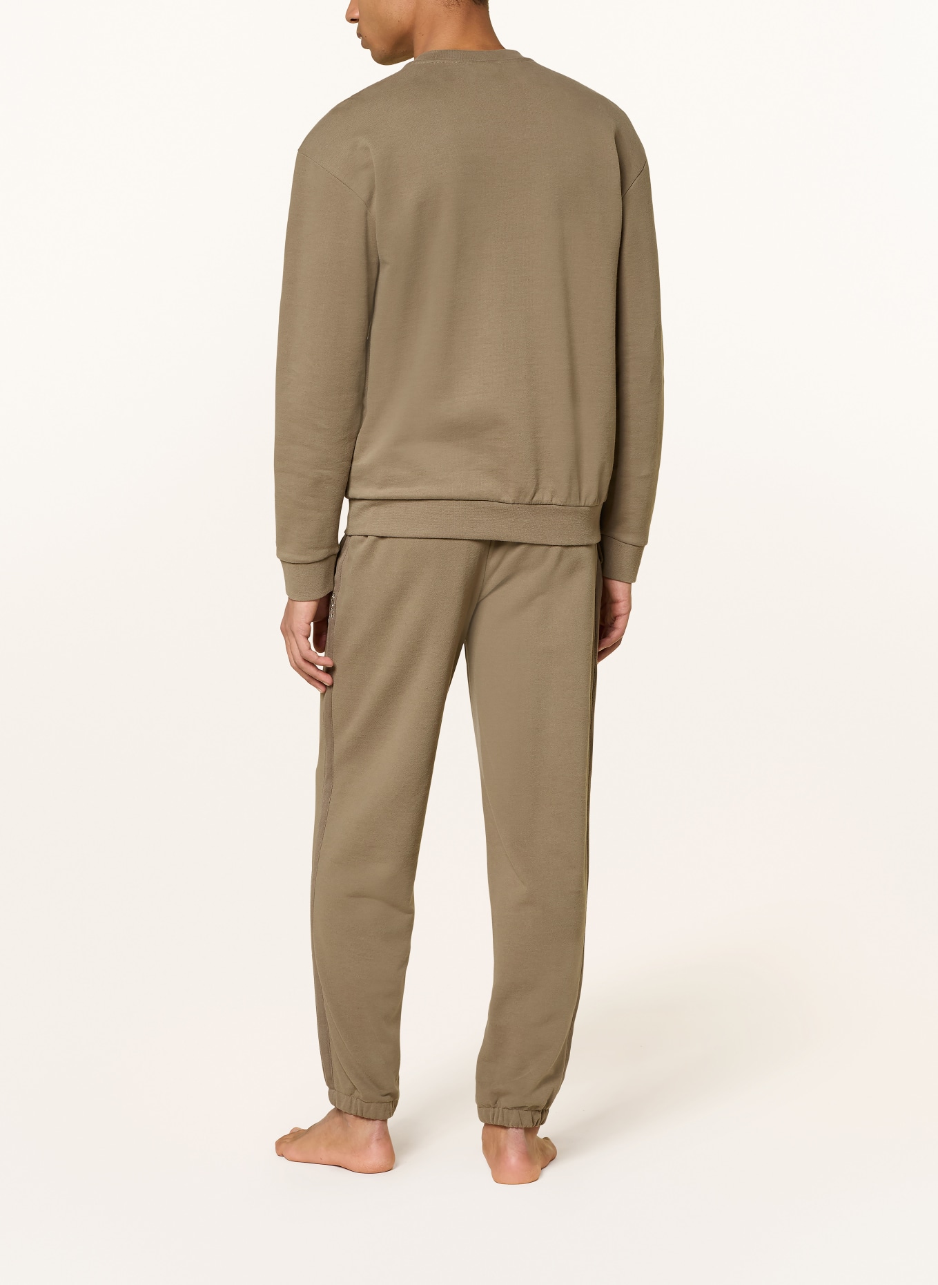 BOSS Lounge-Hose CHEVRON: KHAKI