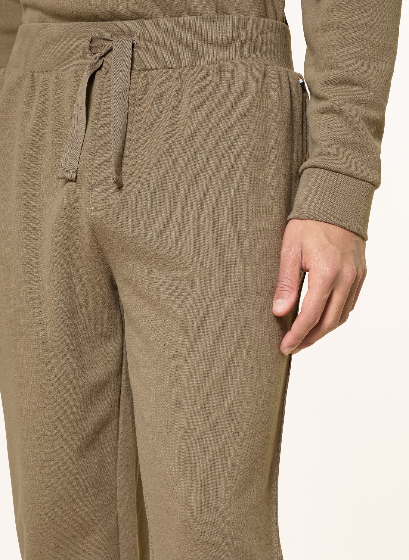 BOSS Lounge-Hose CHEVRON: KHAKI