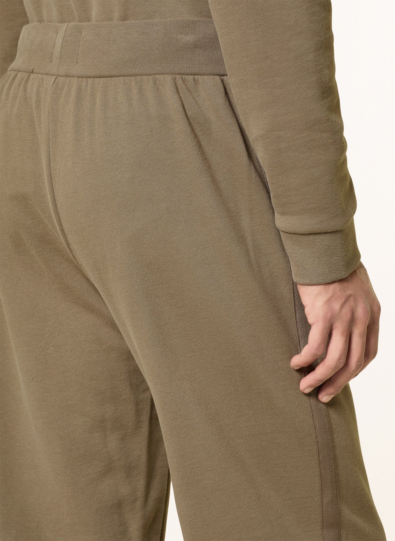 BOSS Lounge-Hose CHEVRON: KHAKI