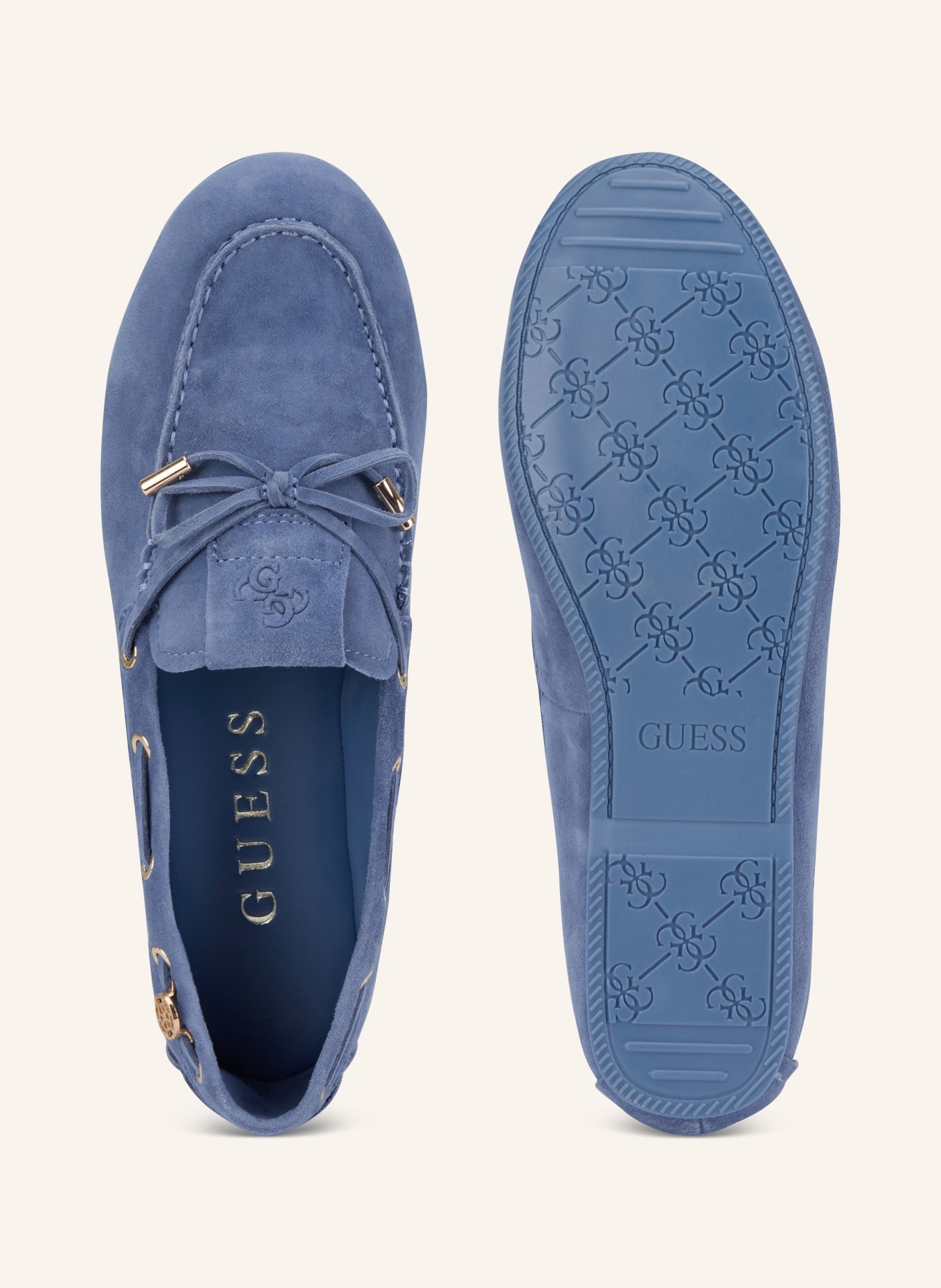 GUESS Bootsschuhe AISHA: HELLBLAU