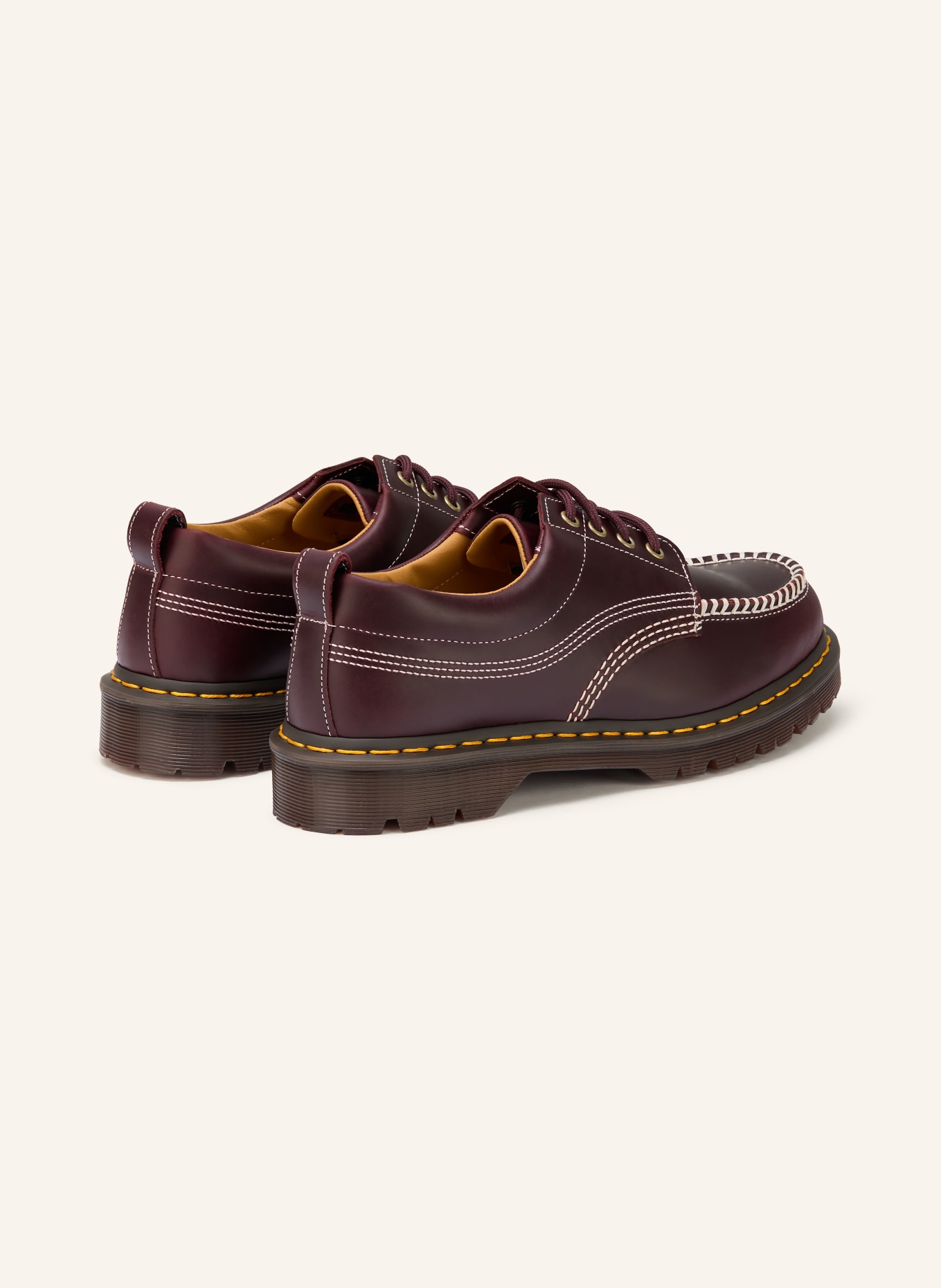 Dr. Martens LOWELL lace-up shoes: DARK RED