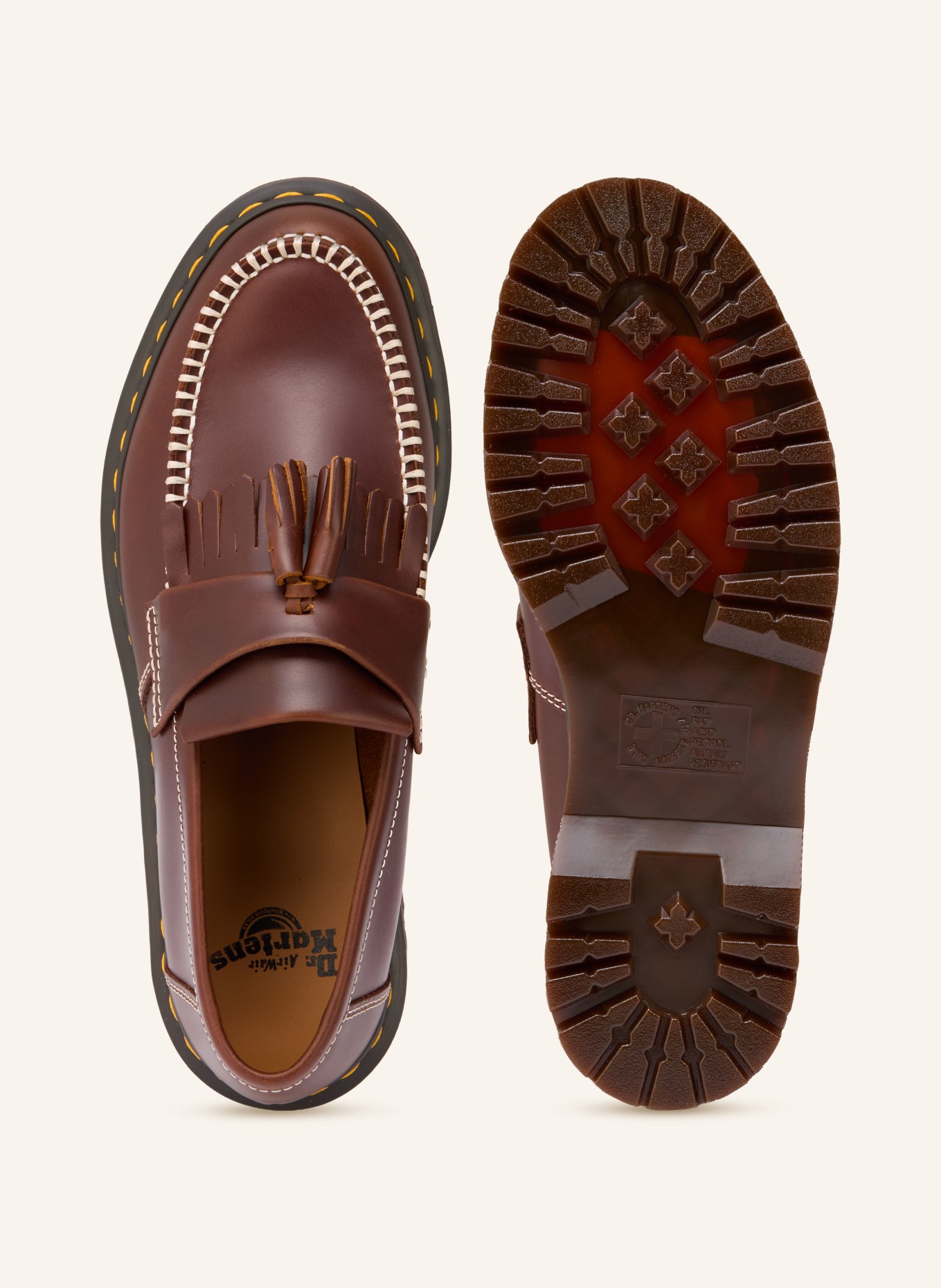 Dr. Martens Loafer ADRIAN BEN: BRAUN