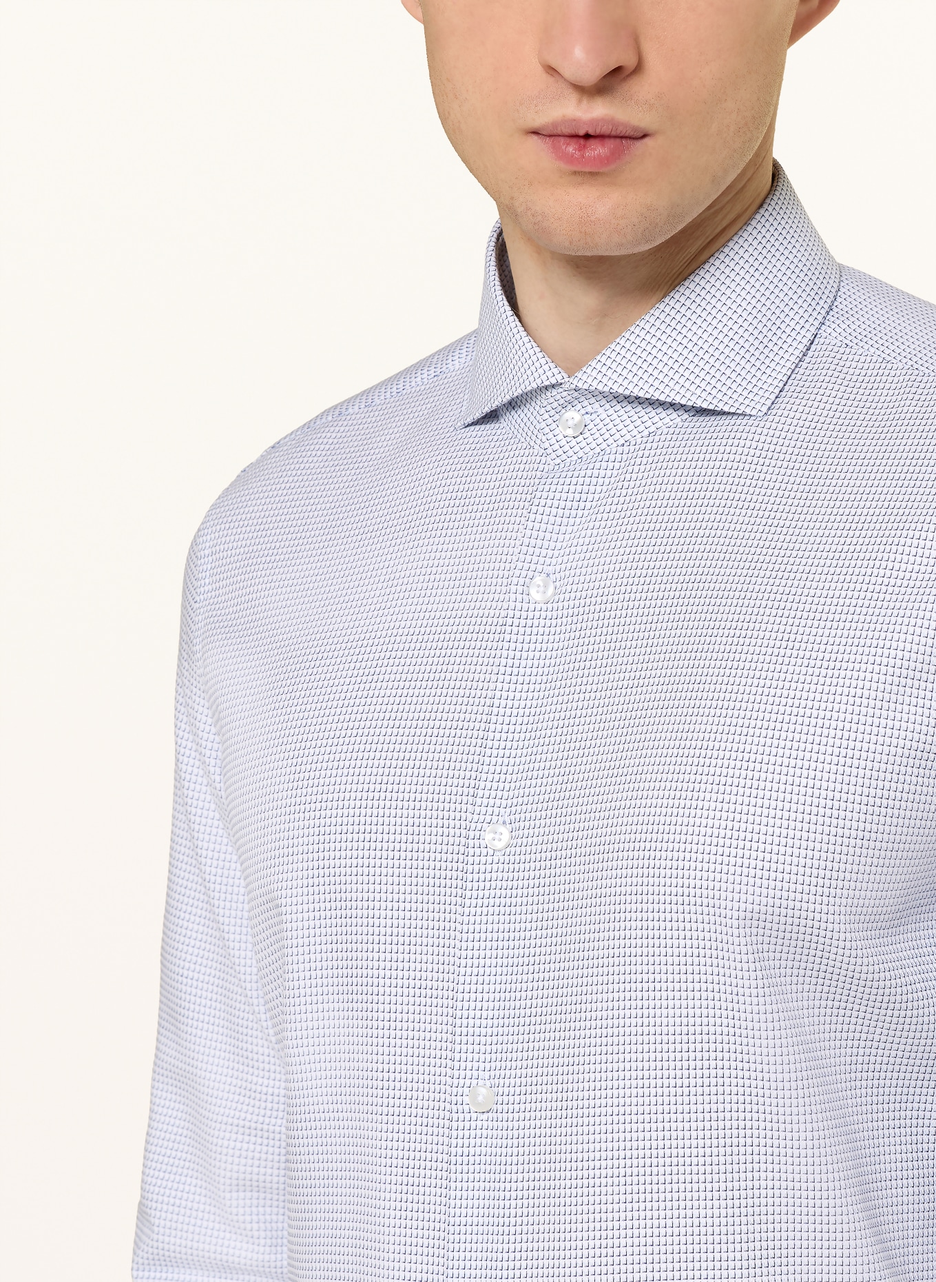 JOOP! Hemd PARES Slim Fit: BLAU / HELLBLAU / WEISS