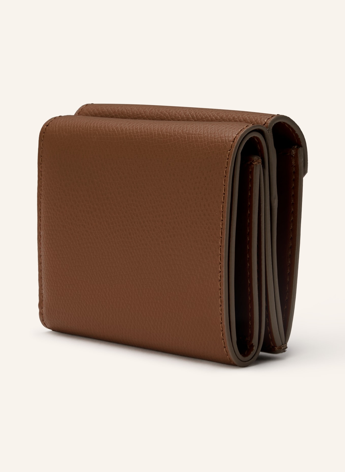 FENDI Geldbörse FF DIAMONDS: BRAUN