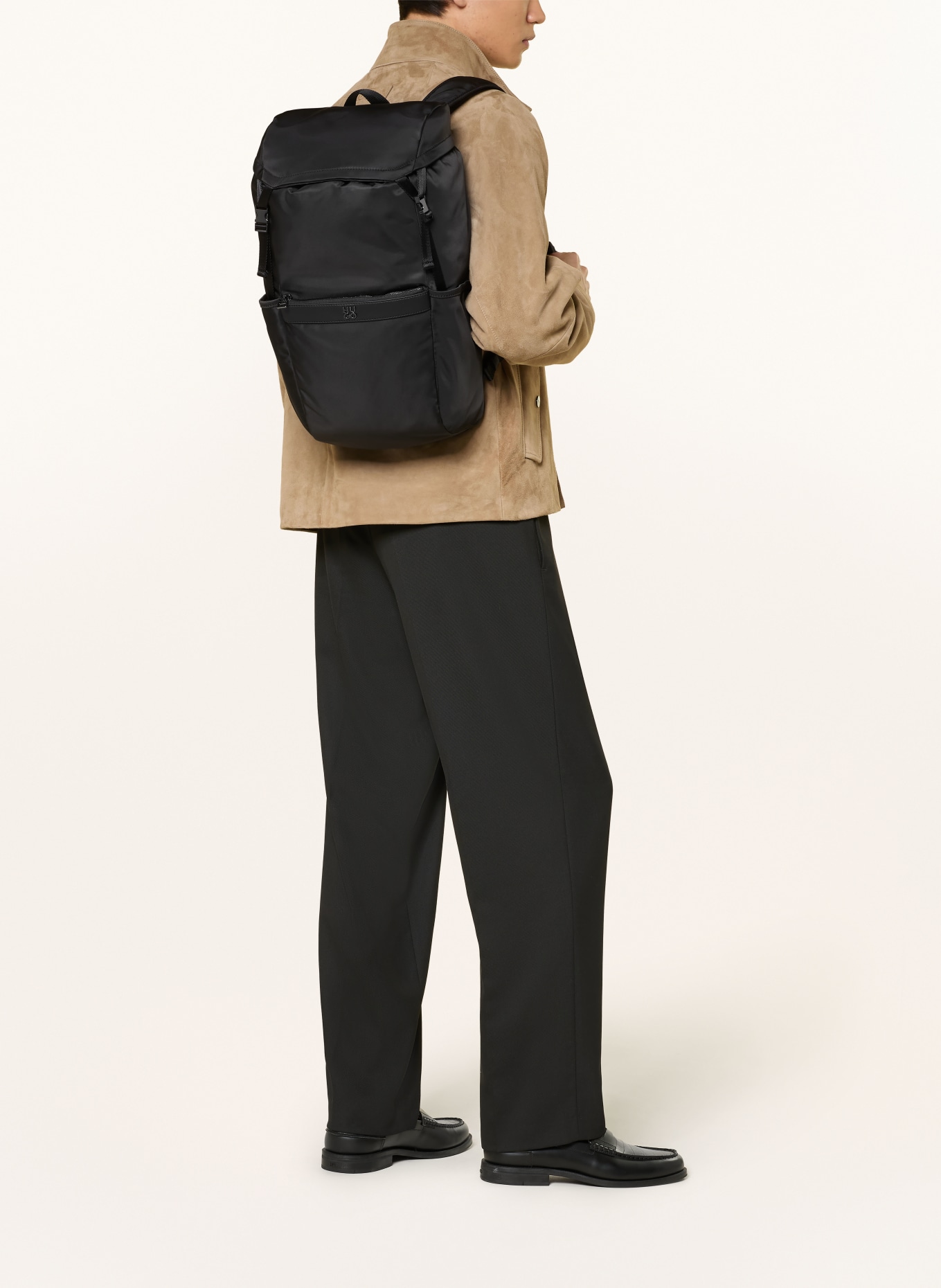 HUGO QUANTIC backpack: BLACK