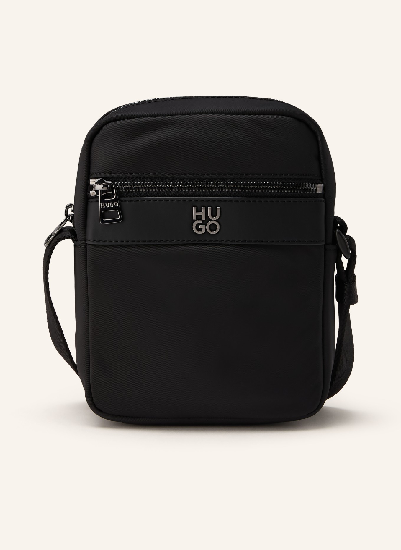 HUGO Umhängetasche QUANTIC: SCHWARZ
