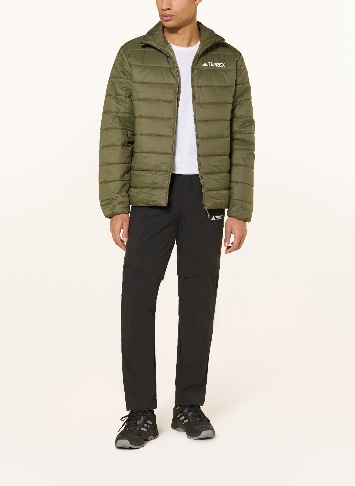 adidas TERREX Steppjacke ESSENTIALS: DUNKELGRÜN