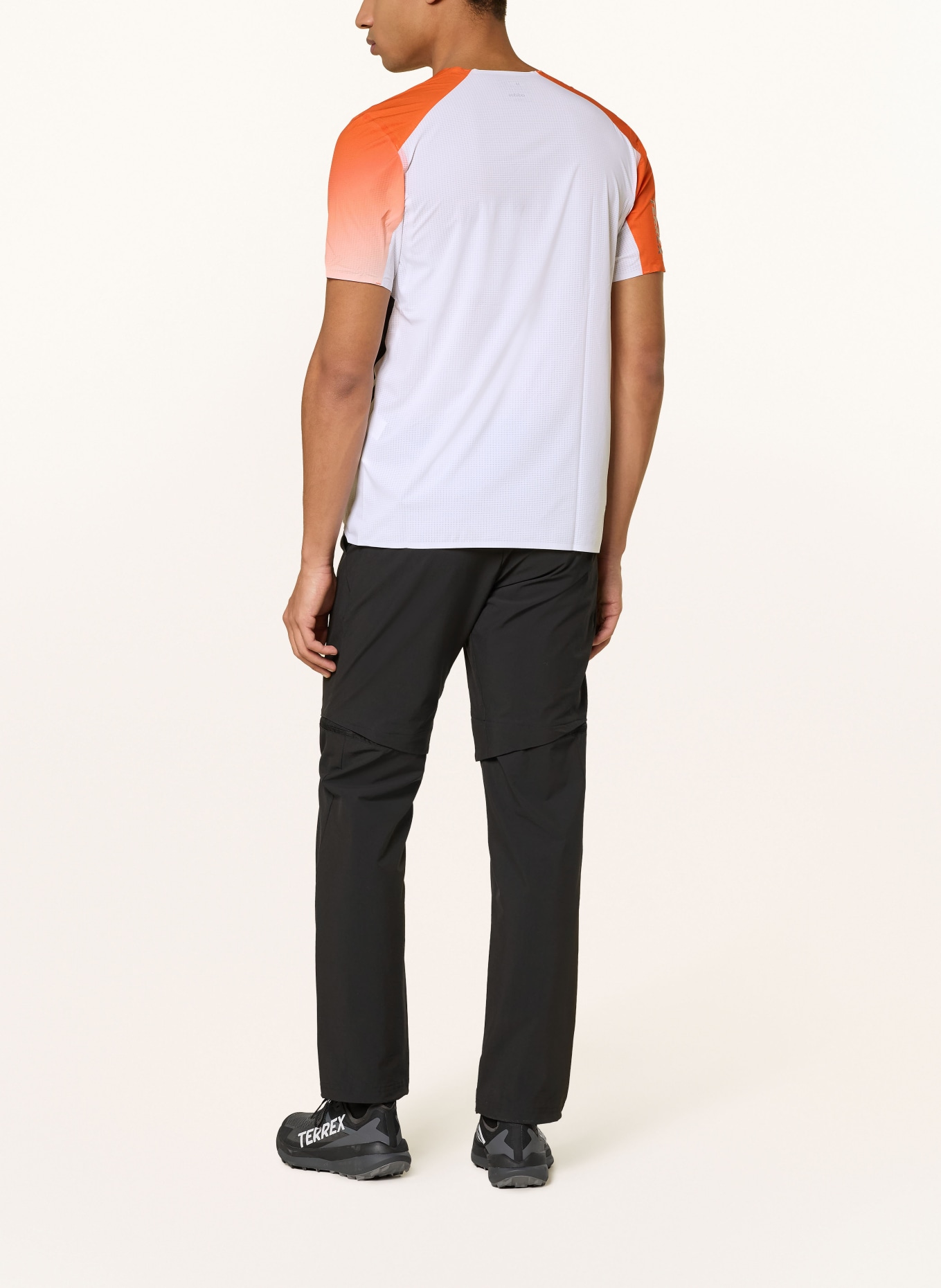 adidas TERREX T-Shirt XPR PRO: ORANGE / WEISS / SCHWARZ