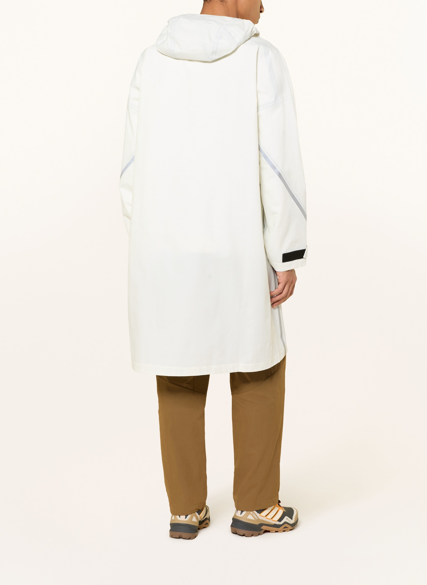 adidas TERREX Regenjacke XPLORIC: WEISS