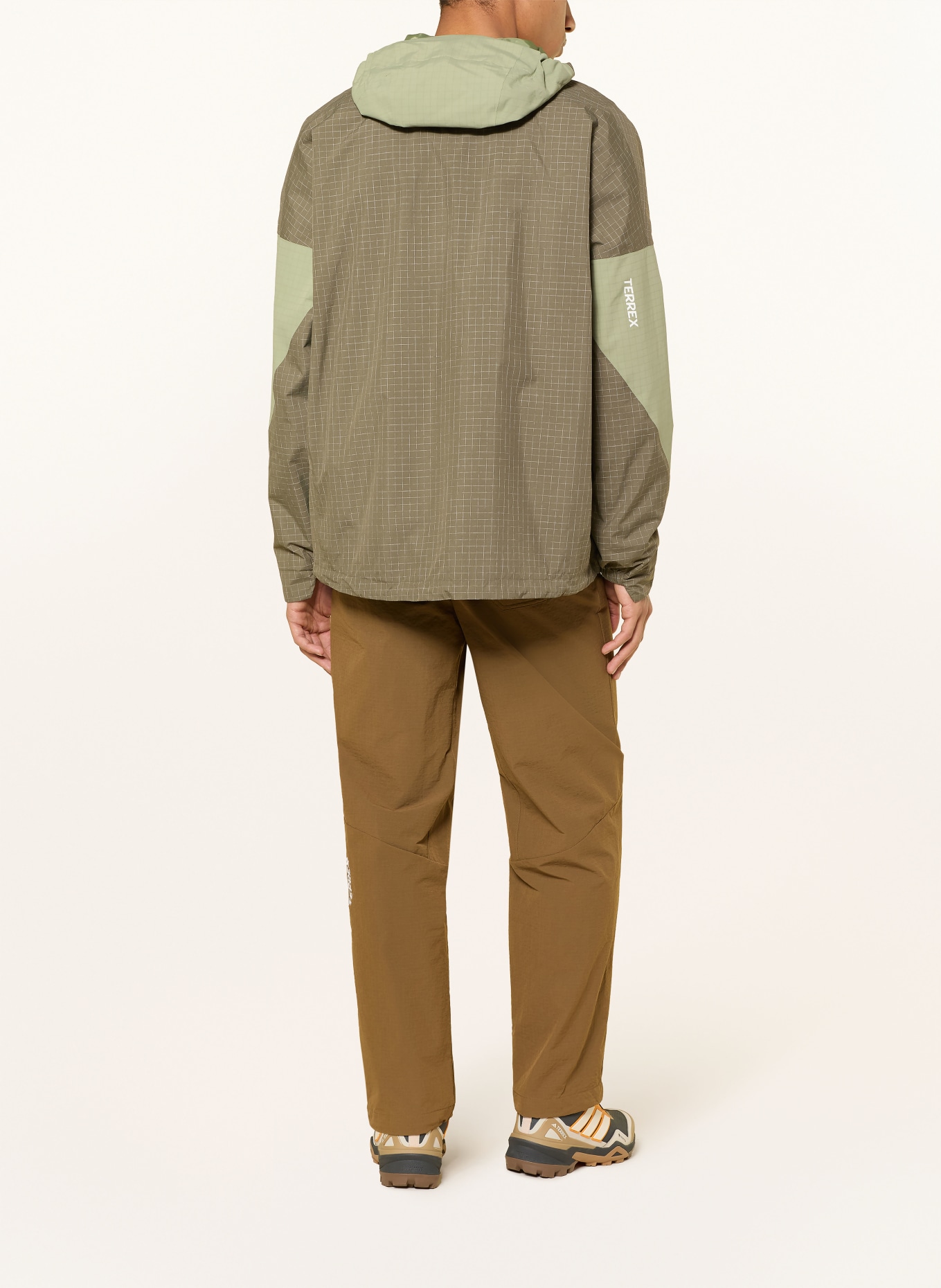 adidas TERREX Funktionsjacke XPLORIC 2L: KHAKI / OLIV