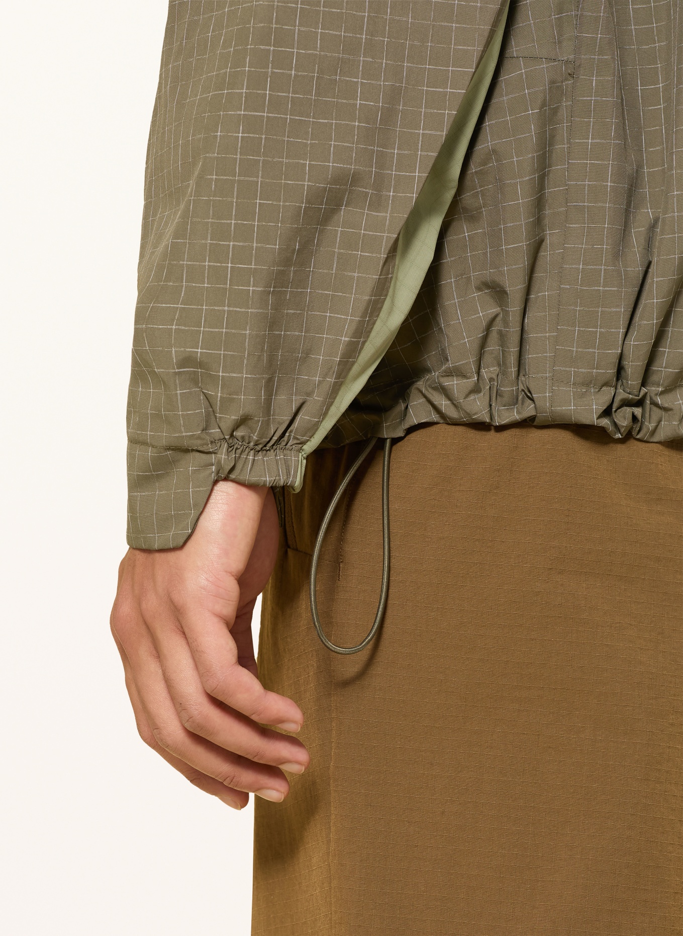 adidas TERREX Funktionsjacke XPLORIC 2L: KHAKI / OLIV