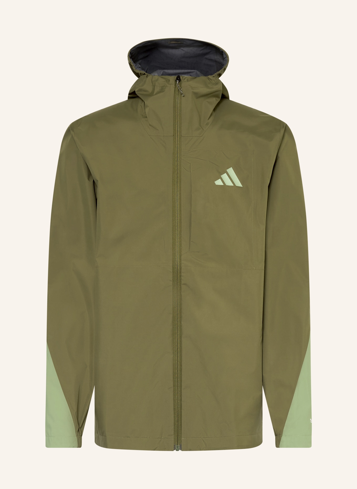 adidas TERREX Funktionsjacke MULTI 2.5L RAIN.RDY: KHAKI / OLIV