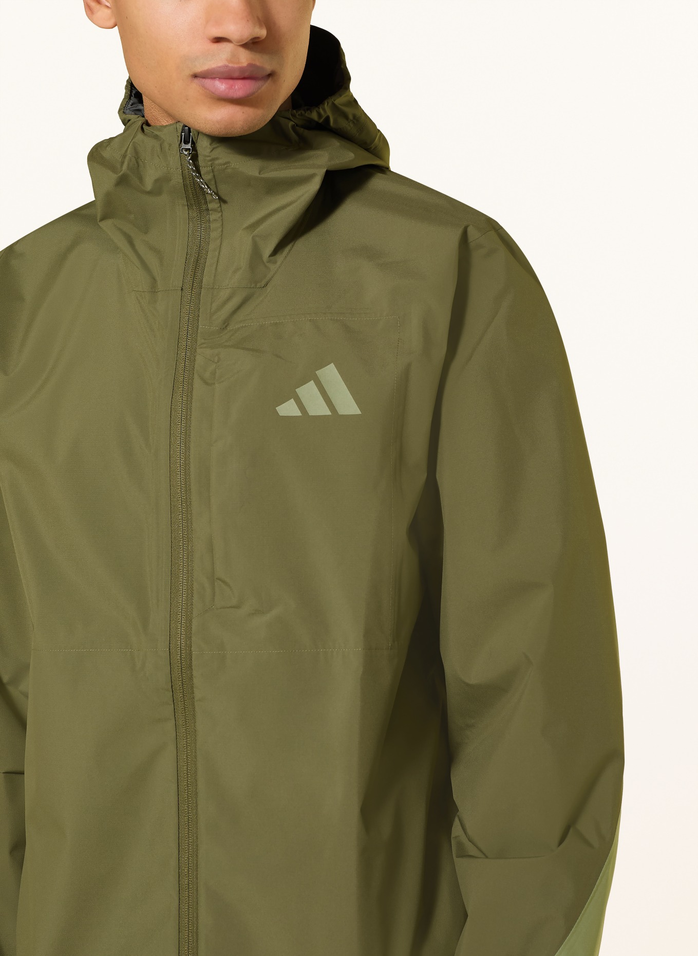adidas TERREX Funktionsjacke MULTI 2.5L RAIN.RDY: KHAKI / OLIV
