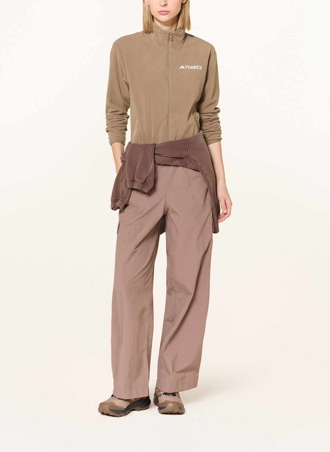 adidas TERREX Fleecejacke MULTI ESSENTIALS: TAUPE