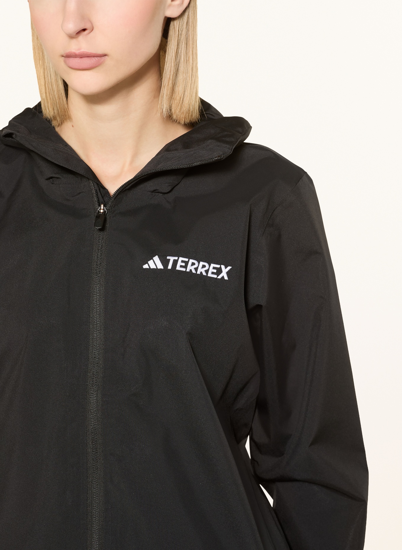 adidas TERREX Regenjacke MULTI ESSENTIALS: SCHWARZ