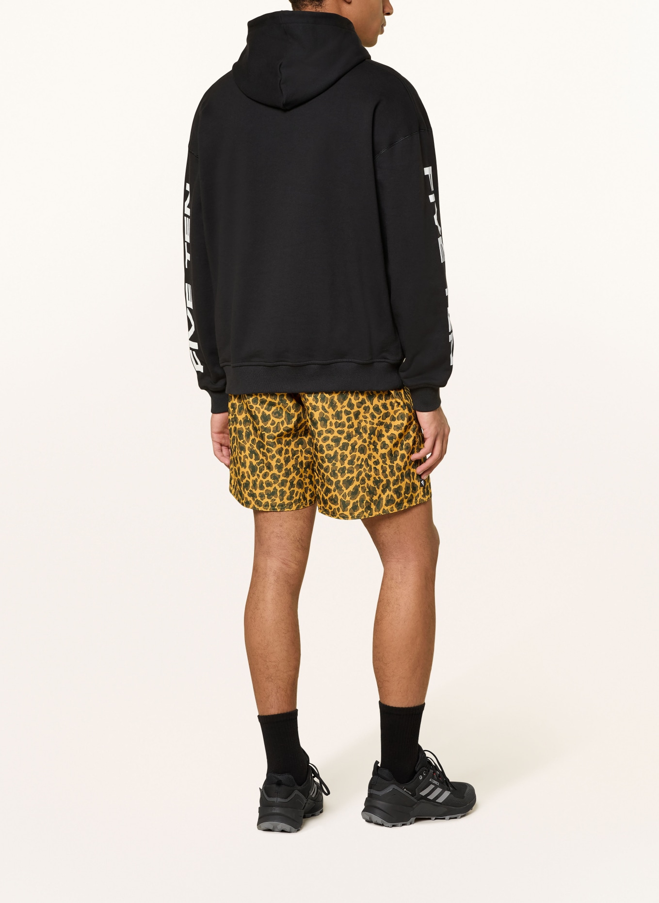 adidas TERREX Trekkingshorts 5.10 LOGO: DUNKELGELB / SCHWARZ