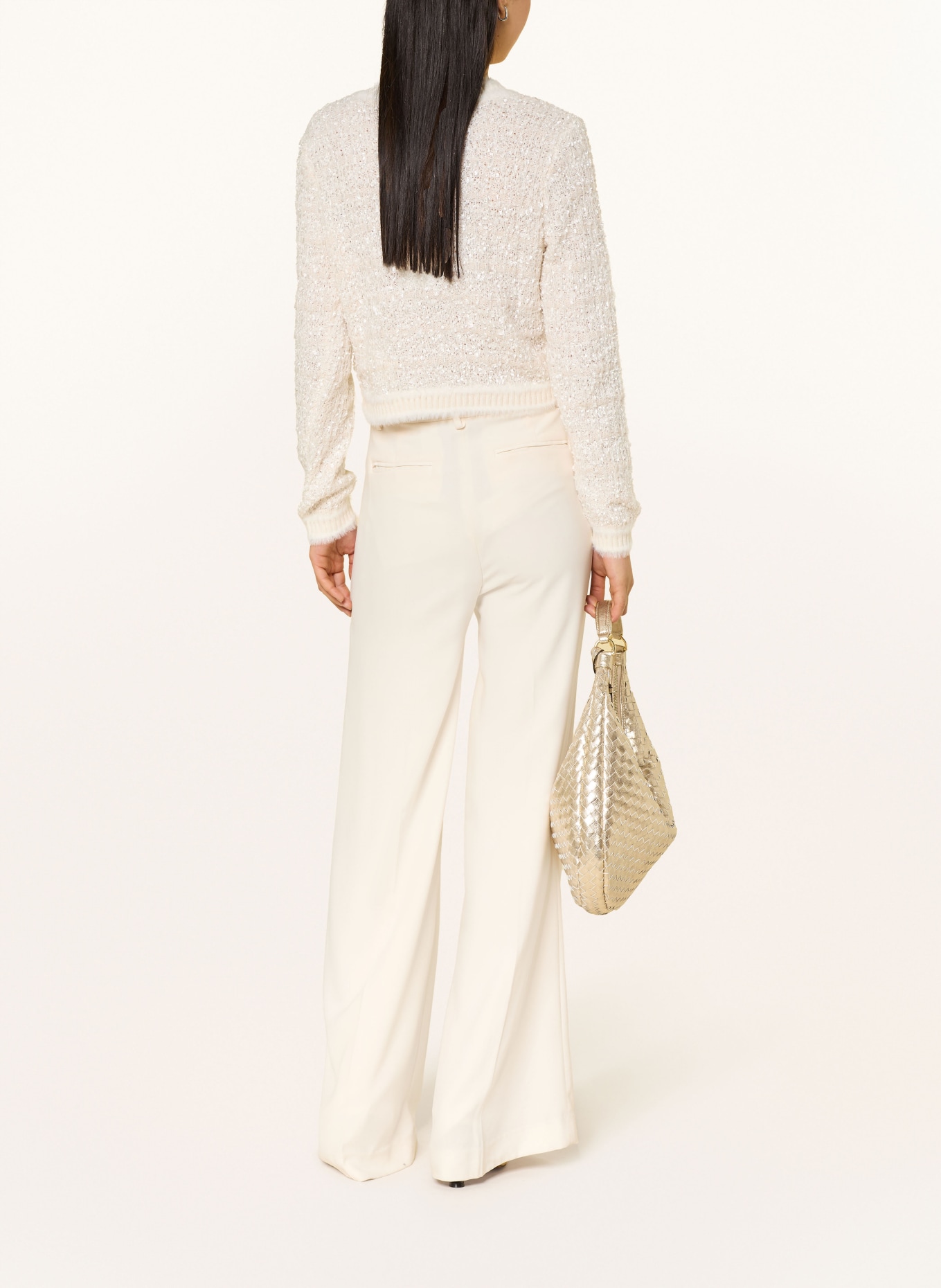 GUESS AOMORI cardigan: ECRU