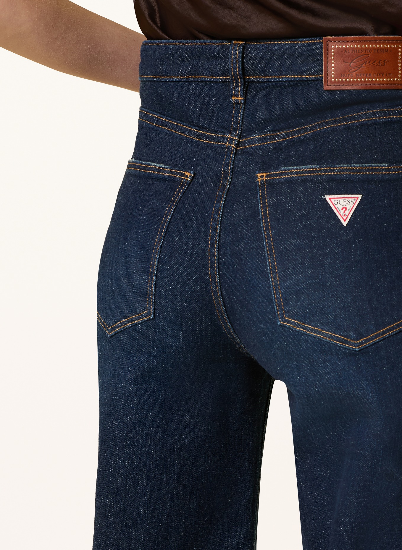 GUESS Wide Leg džíny: BLJO BLUEBELLE JOY