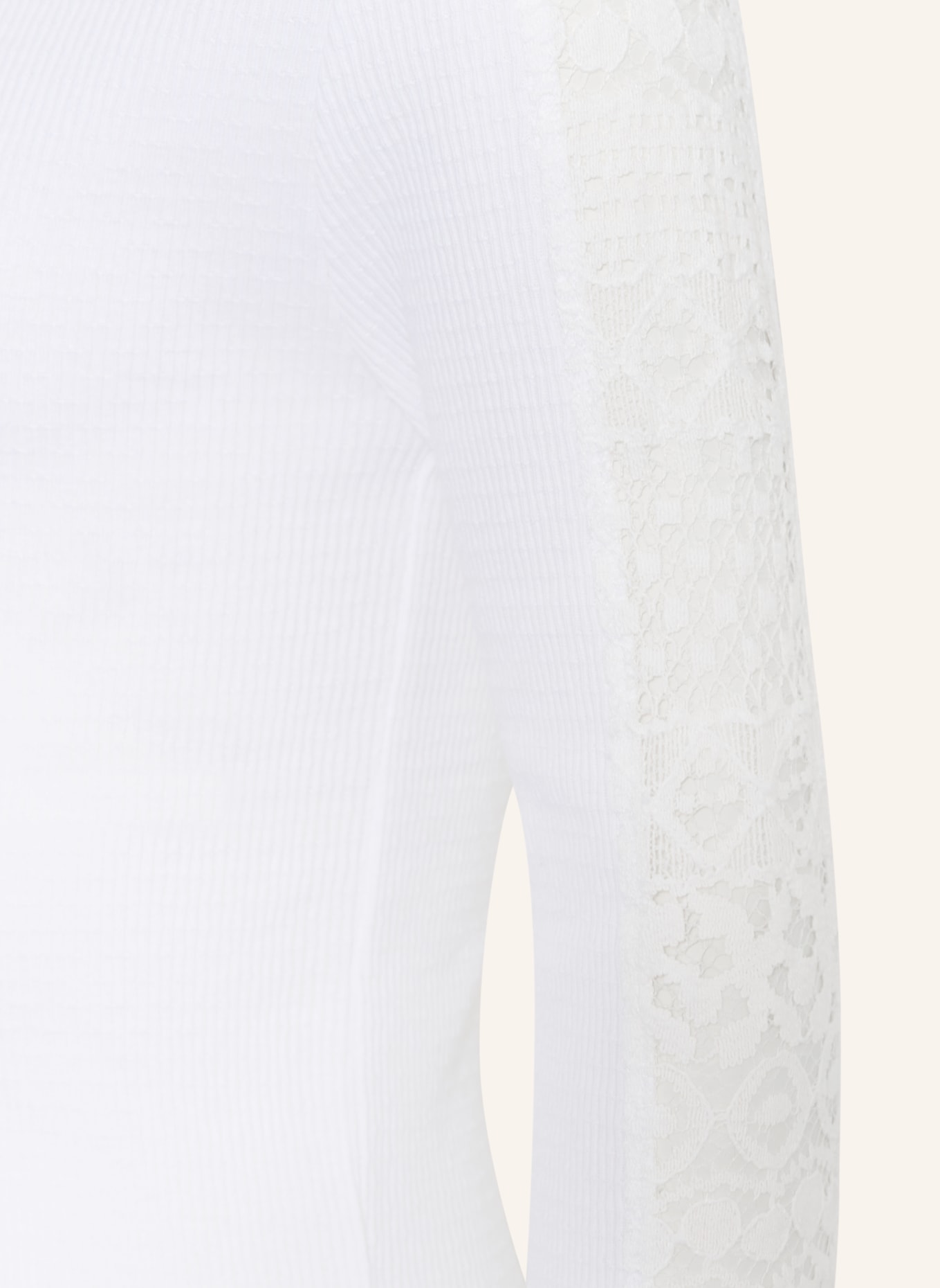 VINGINO Dlouhé rukávy JAISI s krajkou: BÍLÁ