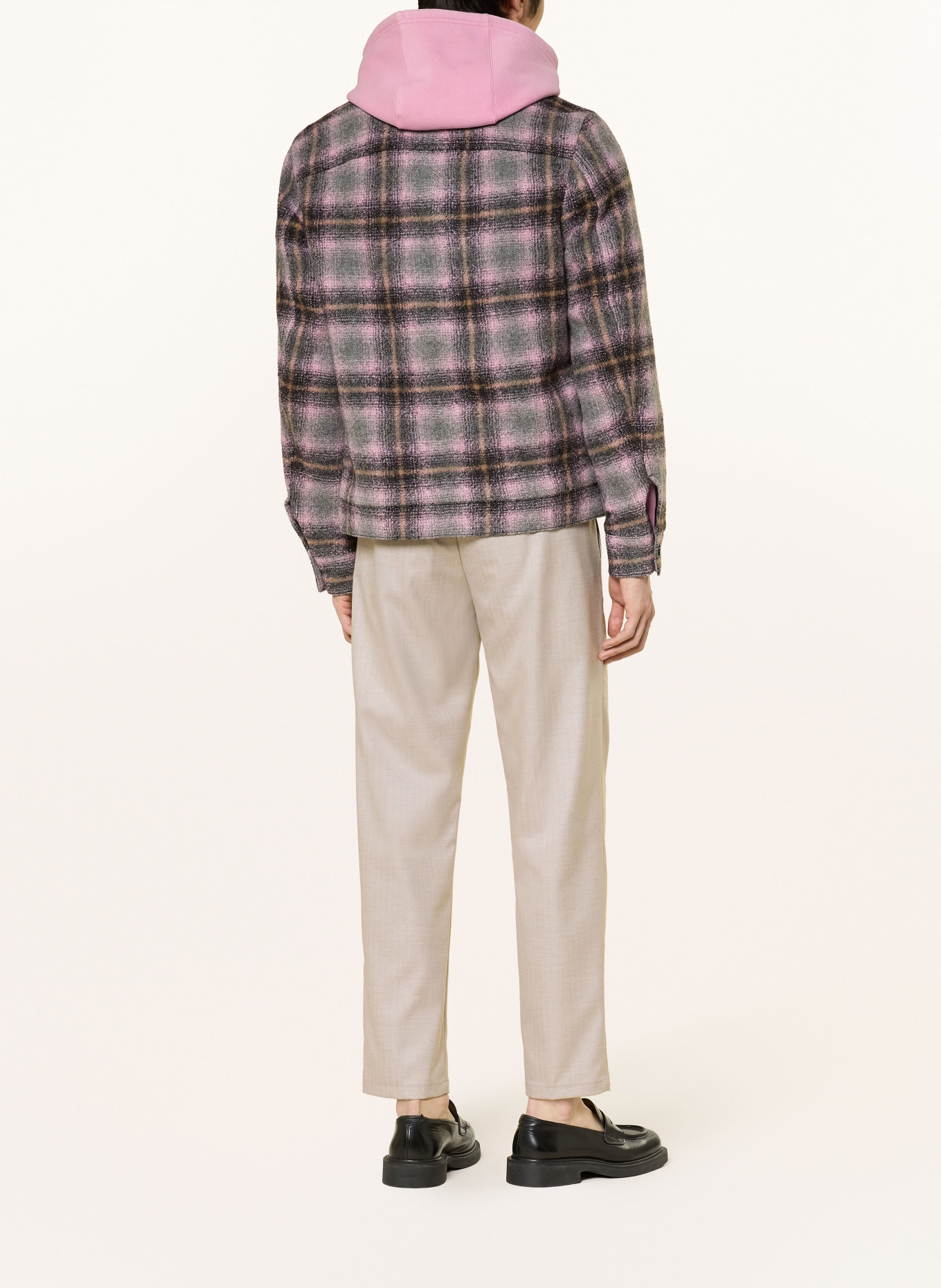 DRYKORN Chino DEVYN Regular Fit: SVĚTLE HNĚDÁ