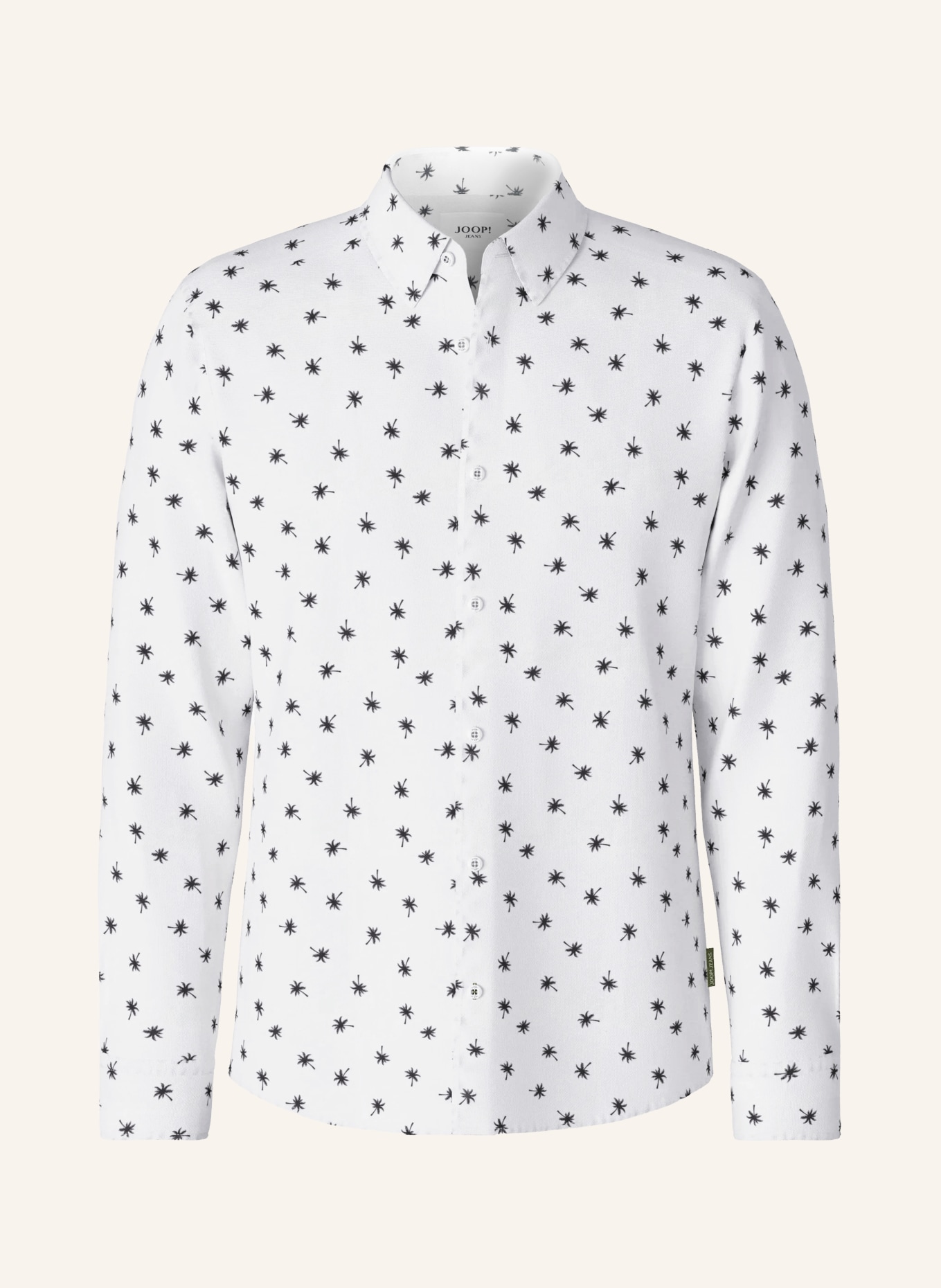 JOOP! JEANS Hemd HANSEN Regular Fit: WEISS / SCHWARZ