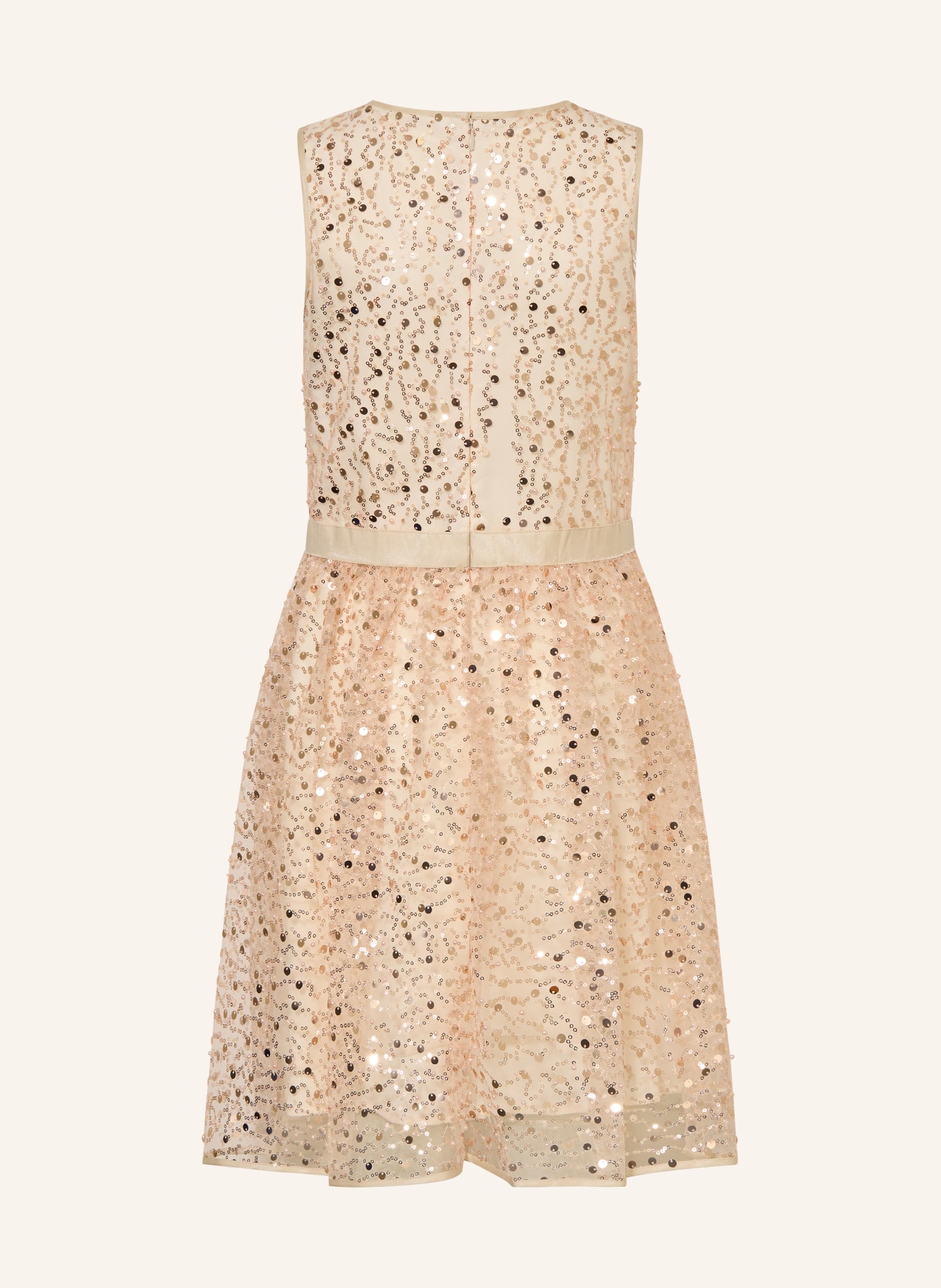 GUESS Kleid mit Pailletten: HELLORANGE