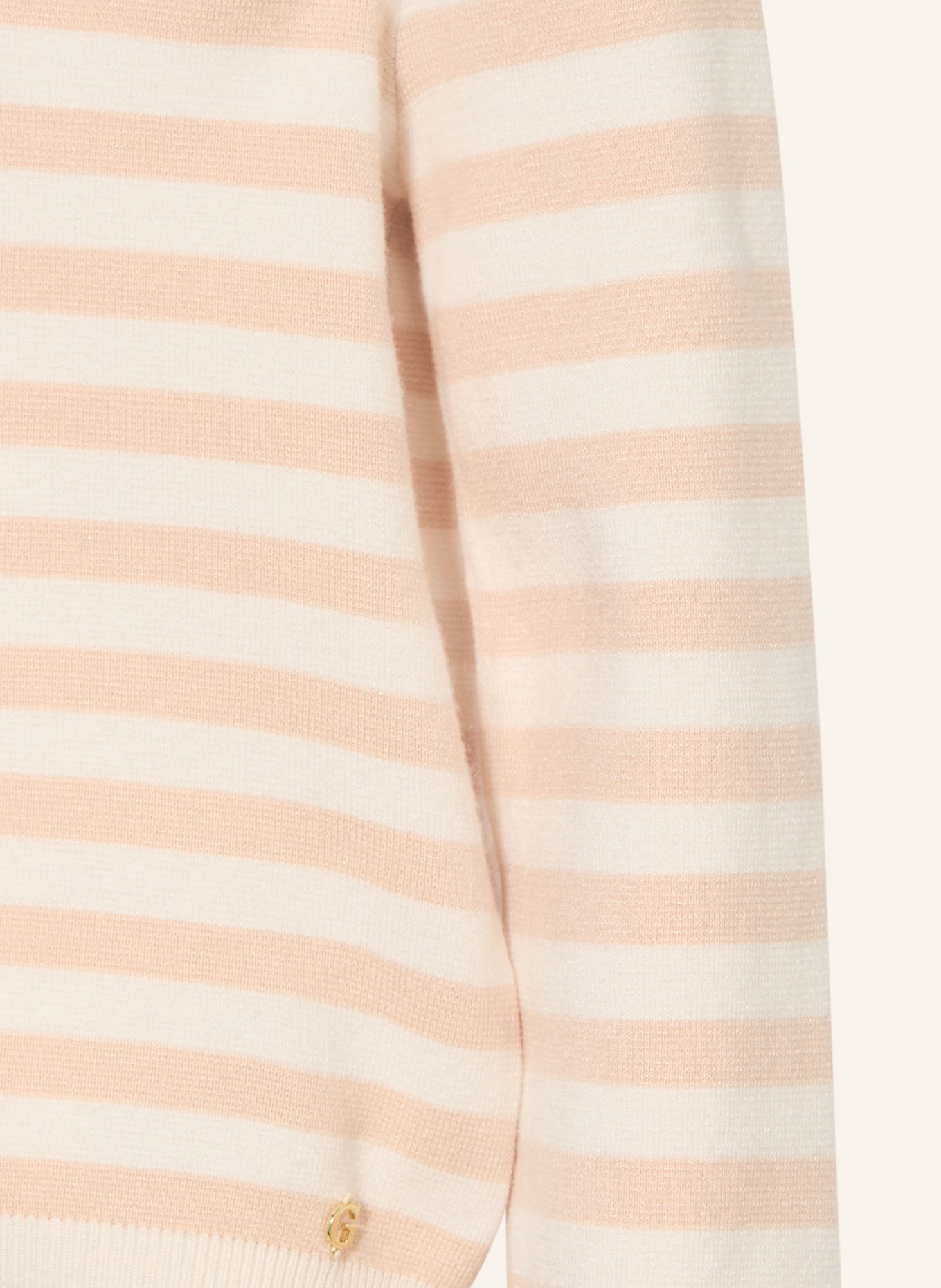 GUESS Strickjacke: ECRU / BEIGE