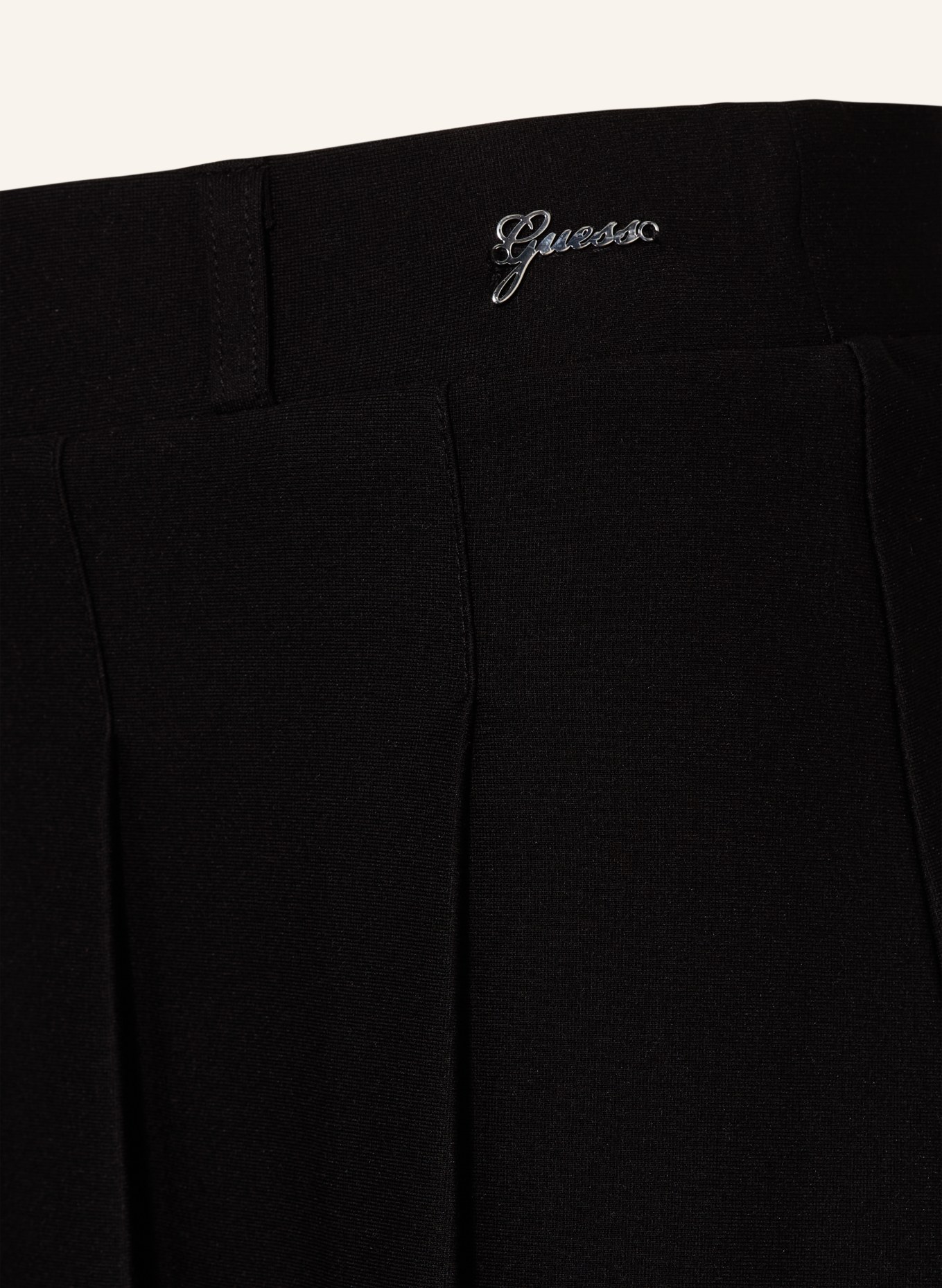 GUESS Jersey-Skort: SCHWARZ