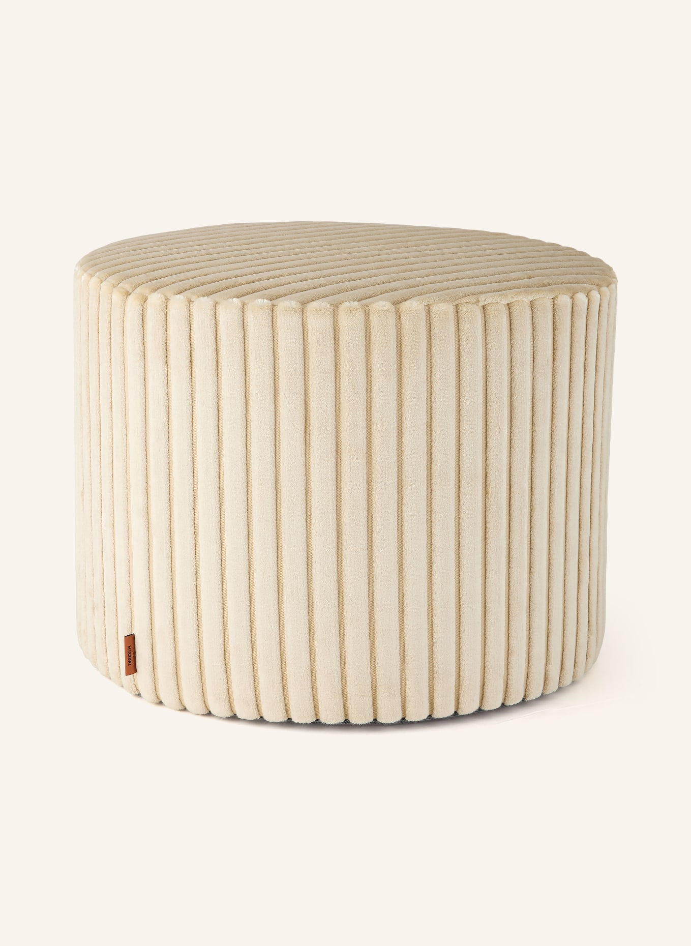 MISSONI Home COOMBA stool: CREAM