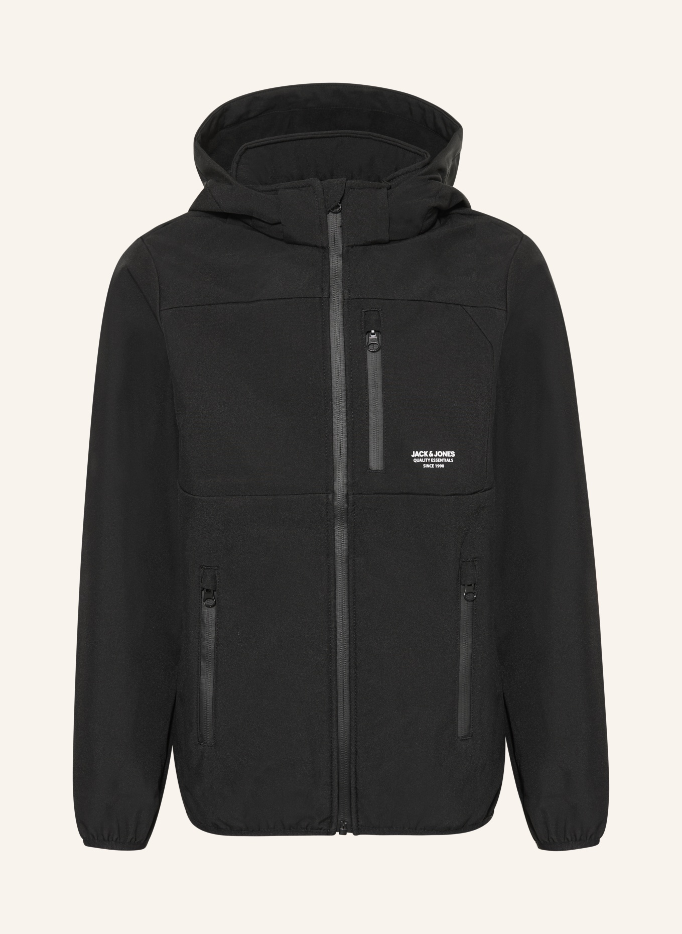JACK&JONES Funktionsjacke: SCHWARZ