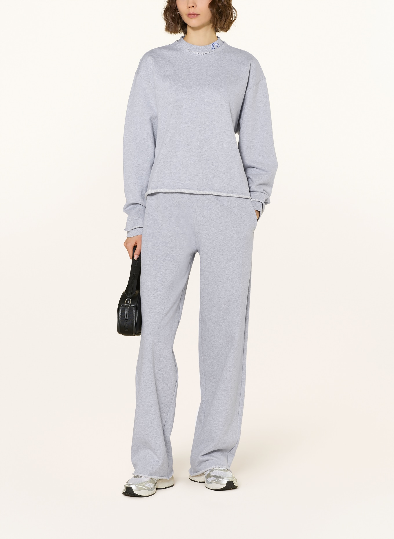 HUGO Sweatshirt DISMUDGE: HELLGRAU