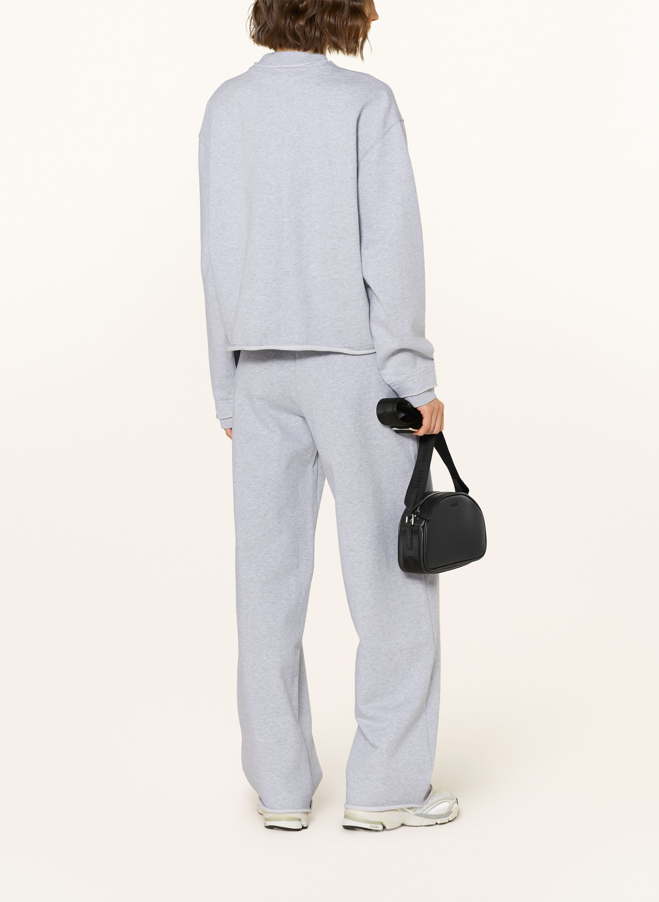 HUGO Sweatshirt DISMUDGE: HELLGRAU