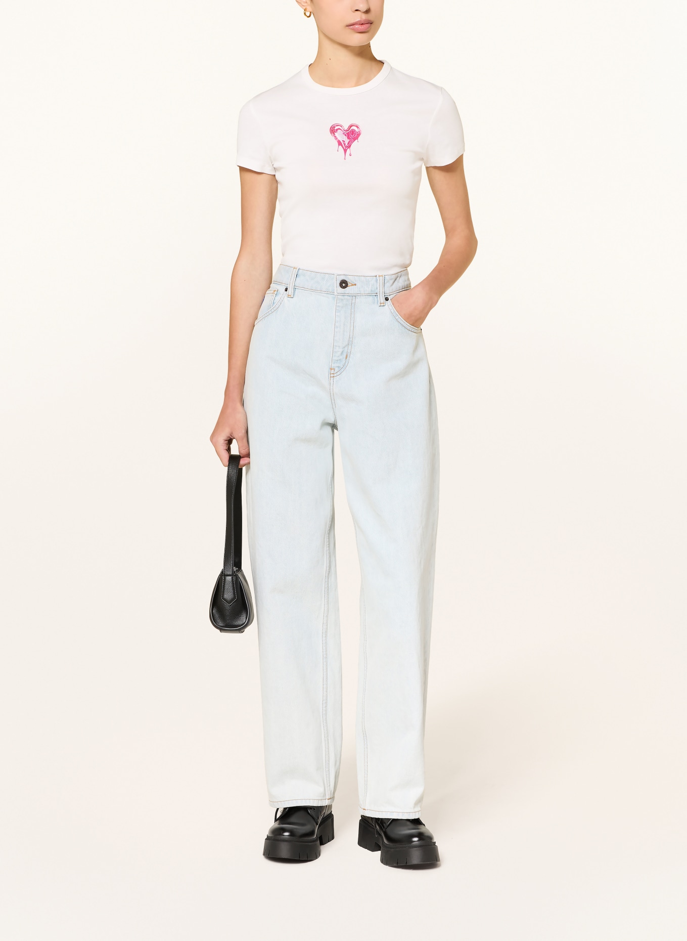 HUGO T-Shirt DEVER: WEISS