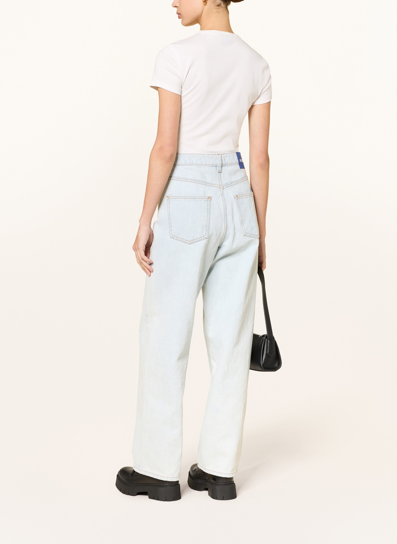 HUGO T-Shirt DEVER: WEISS