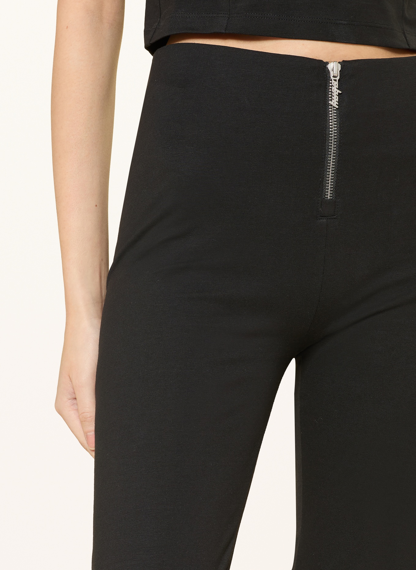 HUGO Bootcut-Hose NUFLARE: SCHWARZ