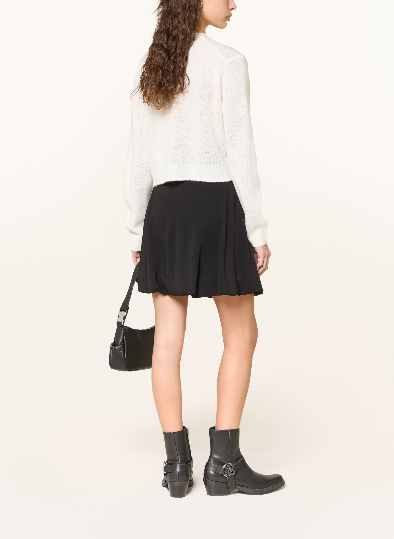 HUGO Sweter STEFBRA: BIAŁY