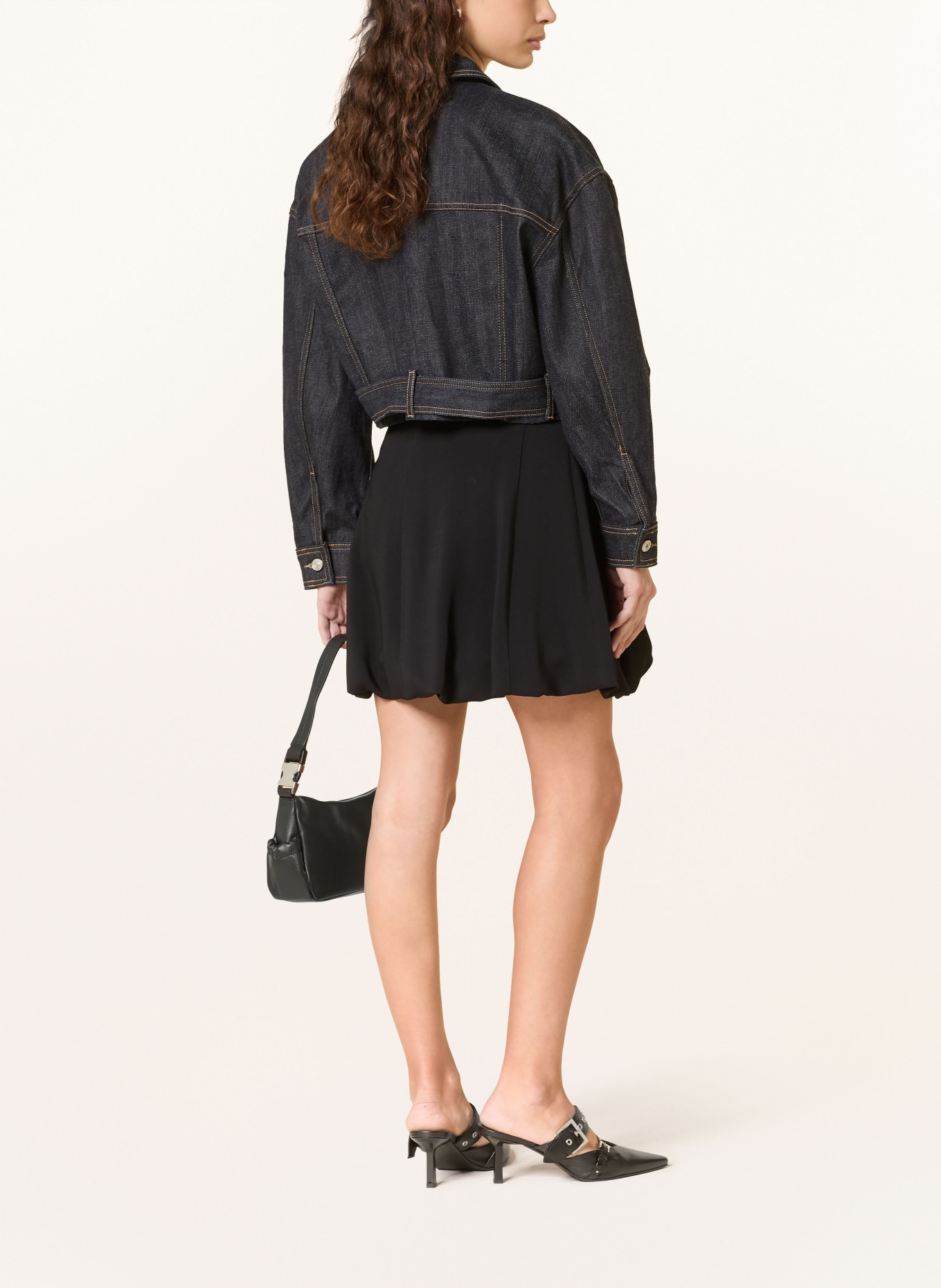 HUGO Skirt RAMUNTI: BLACK