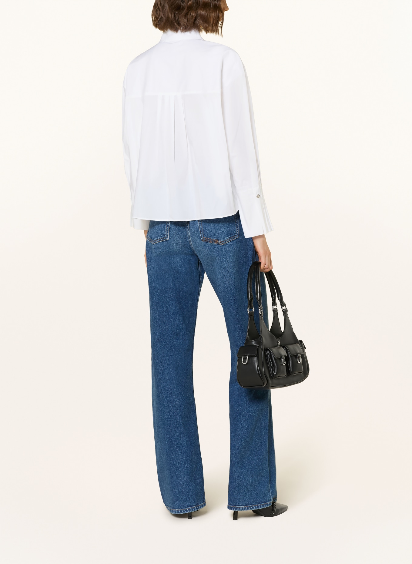 HUGO Hemdbluse EGGY: ECRU