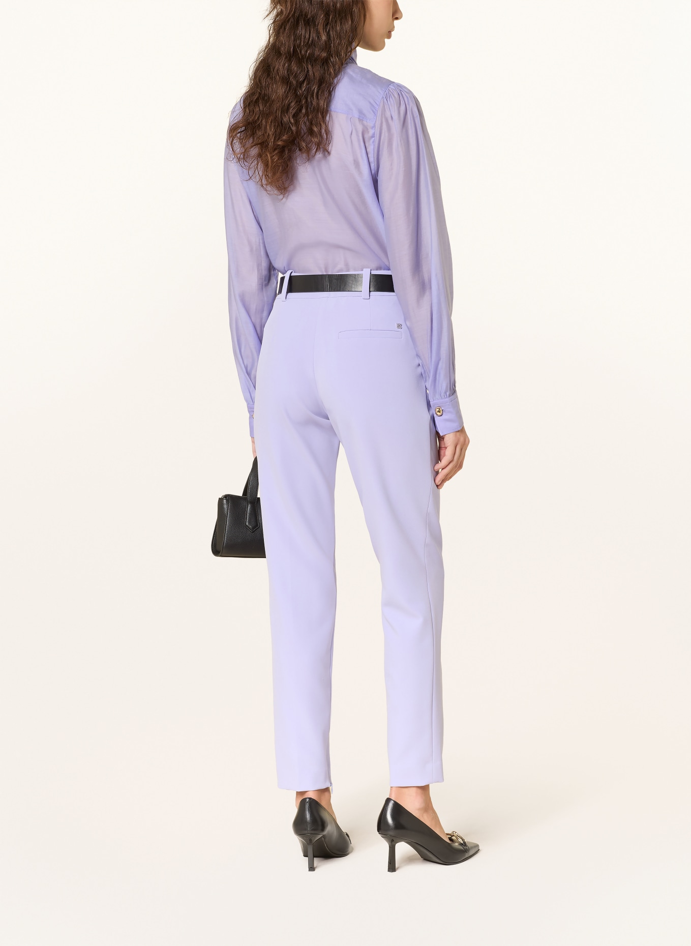 HUGO Halenka s mašlí ELEGANT: SVĚTLE FIALOVÁ