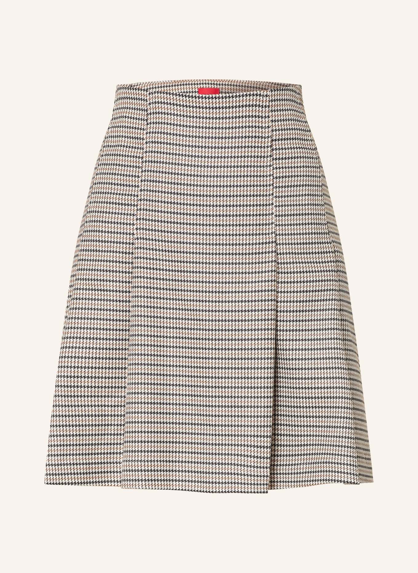 HUGO Skirt ROBALLO: CREAM / BEIGE / BLACK