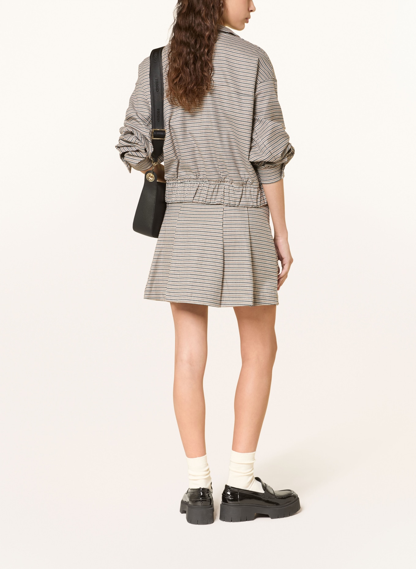 HUGO Skirt ROBALLO: CREAM / BEIGE / BLACK