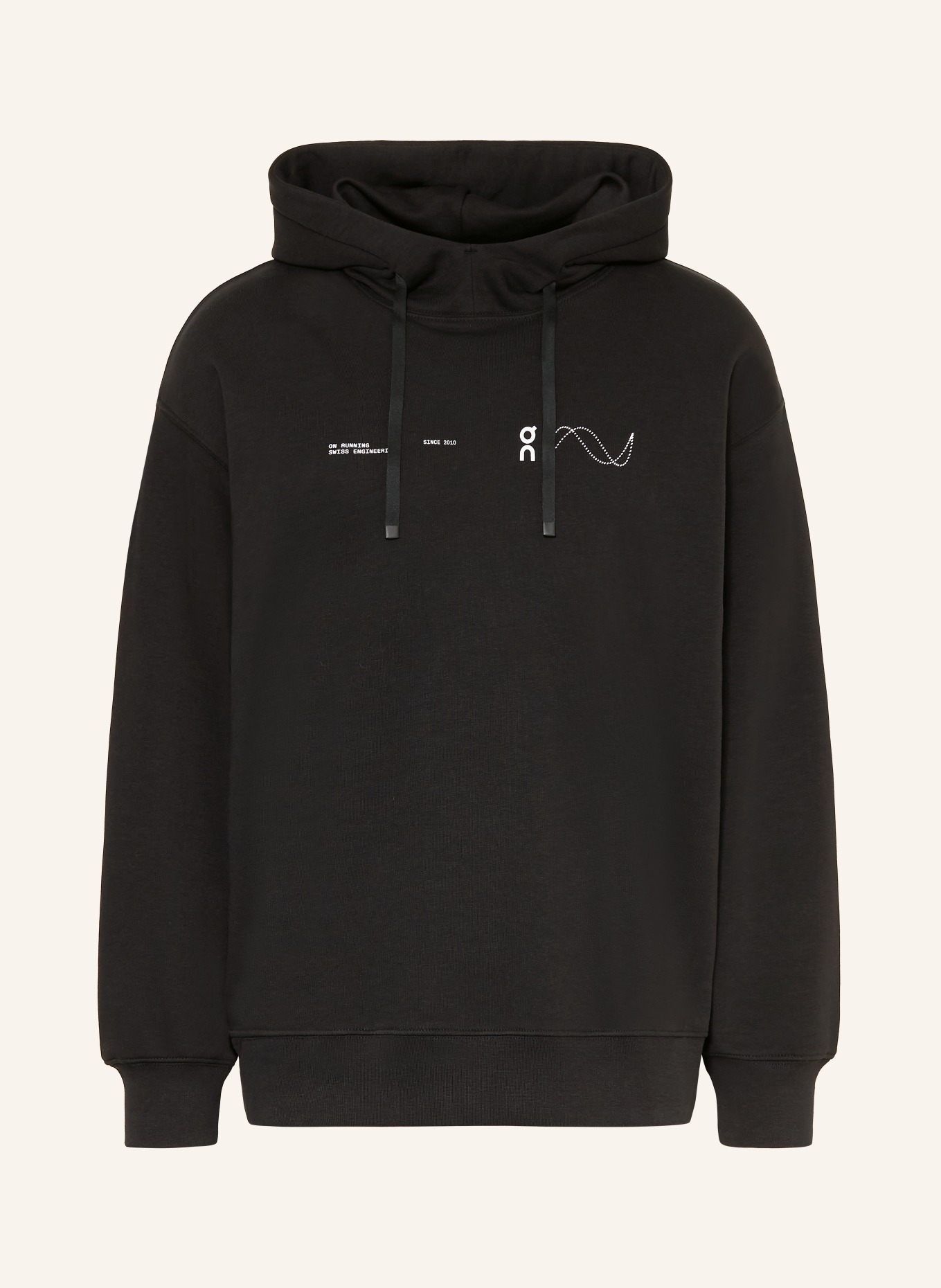 On Hoodie AVANT: SCHWARZ